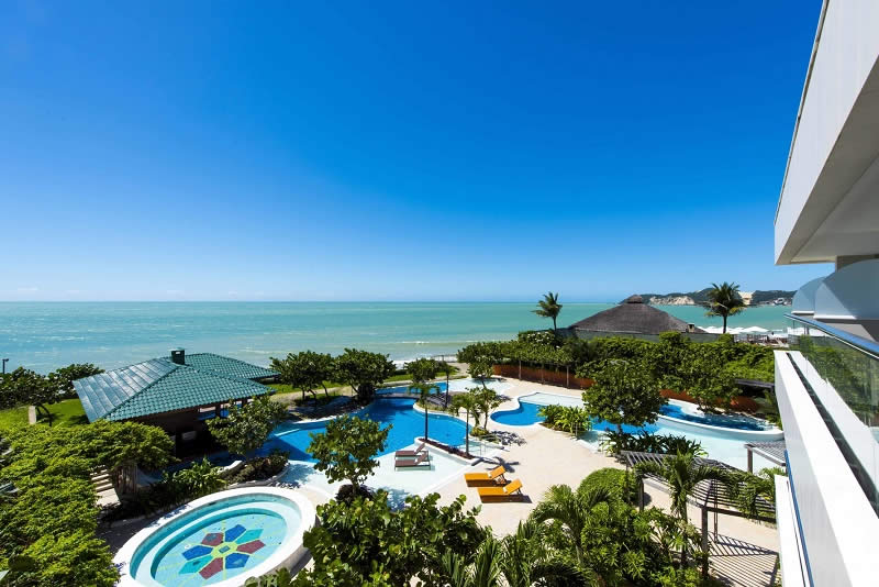 Vista do Vogal Luxury Beach Hotel e SPA